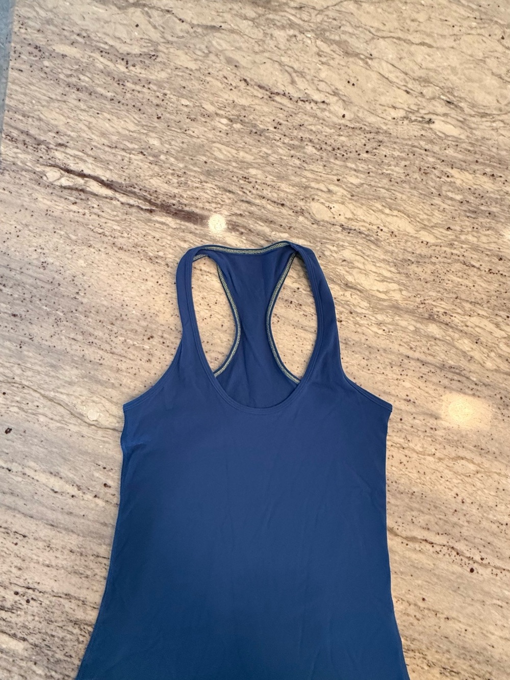 lululemon tank top Blue racer back